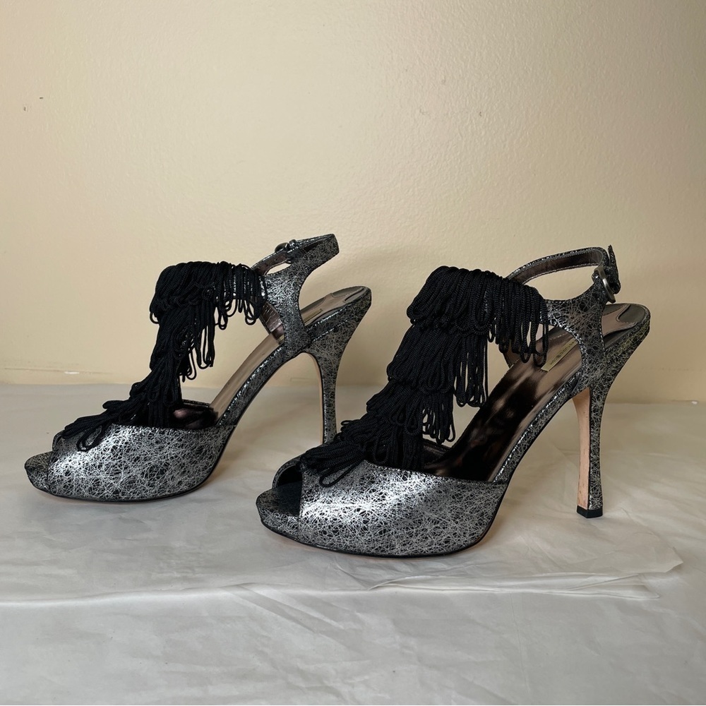Max Studio Xcess Fringe Heels - Picture 16 of 16